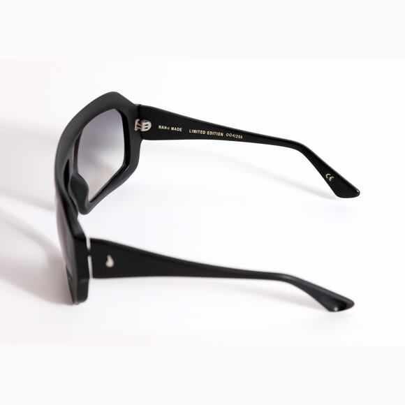 MONACLE ORDER BLOOD & TEARS Limited Edition Black Framed Shield Sunglasses